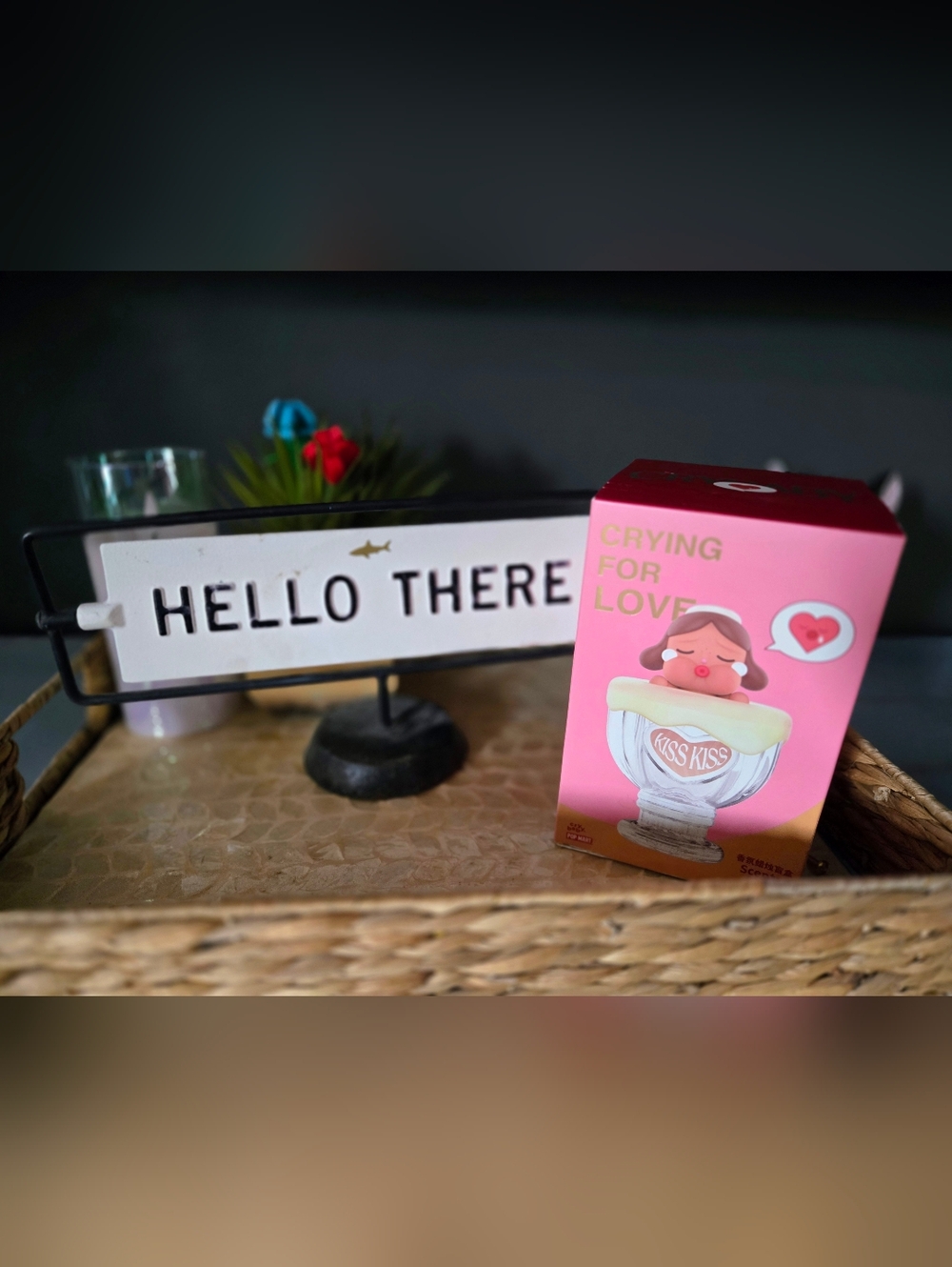 NIB Pop Mart x Crybaby "Crying For Love" Scented Candle Blind Box, Mother's Day